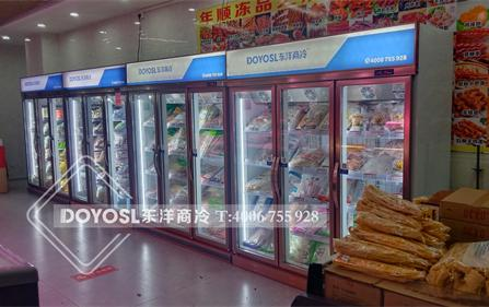 廣東省廣州市增城市朱村生鮮超市-商超冷柜案例
